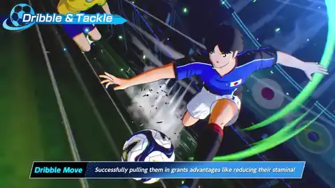 Captain Tsubasa 2 — charged shot vs GK Dive / Break